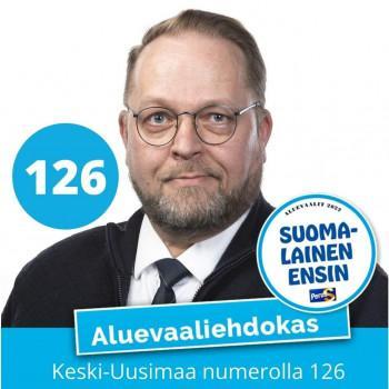 Timo Niemen ehdokaskuva.